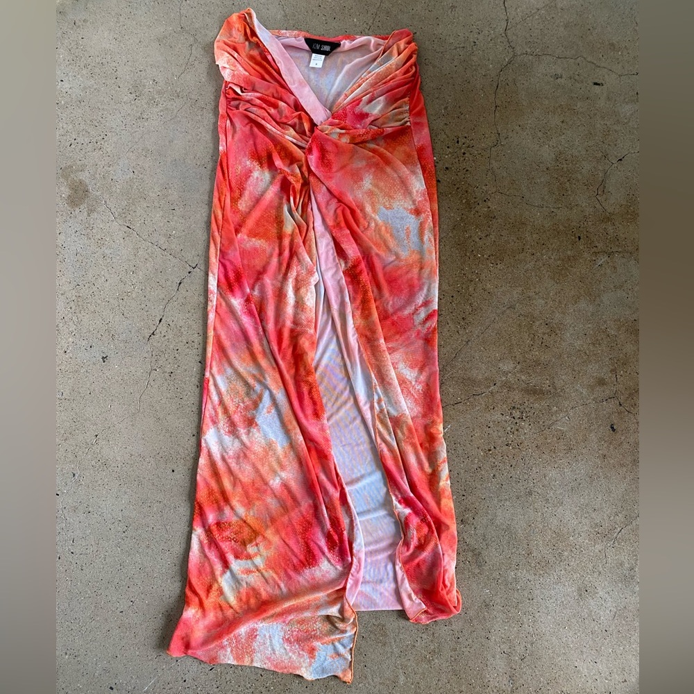 Kim Shui maxi skirt swim cover up